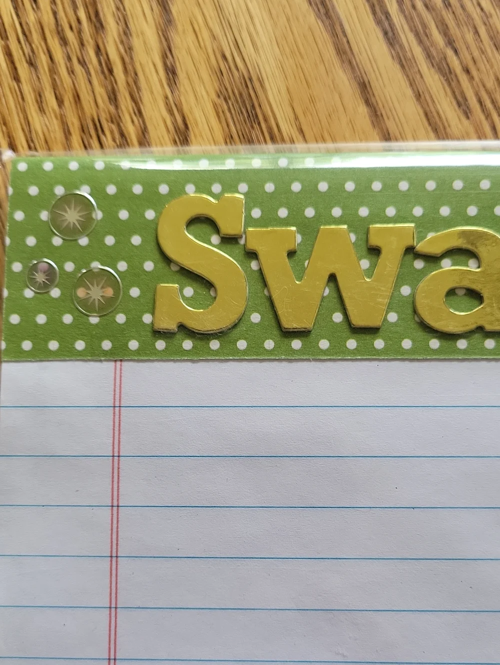 Set Of 4 Handmade Magnetic Notepad Set